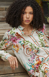 Khalani Charmeuse Top