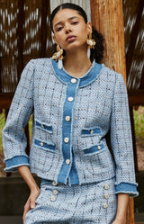 Vida Tweed Coat