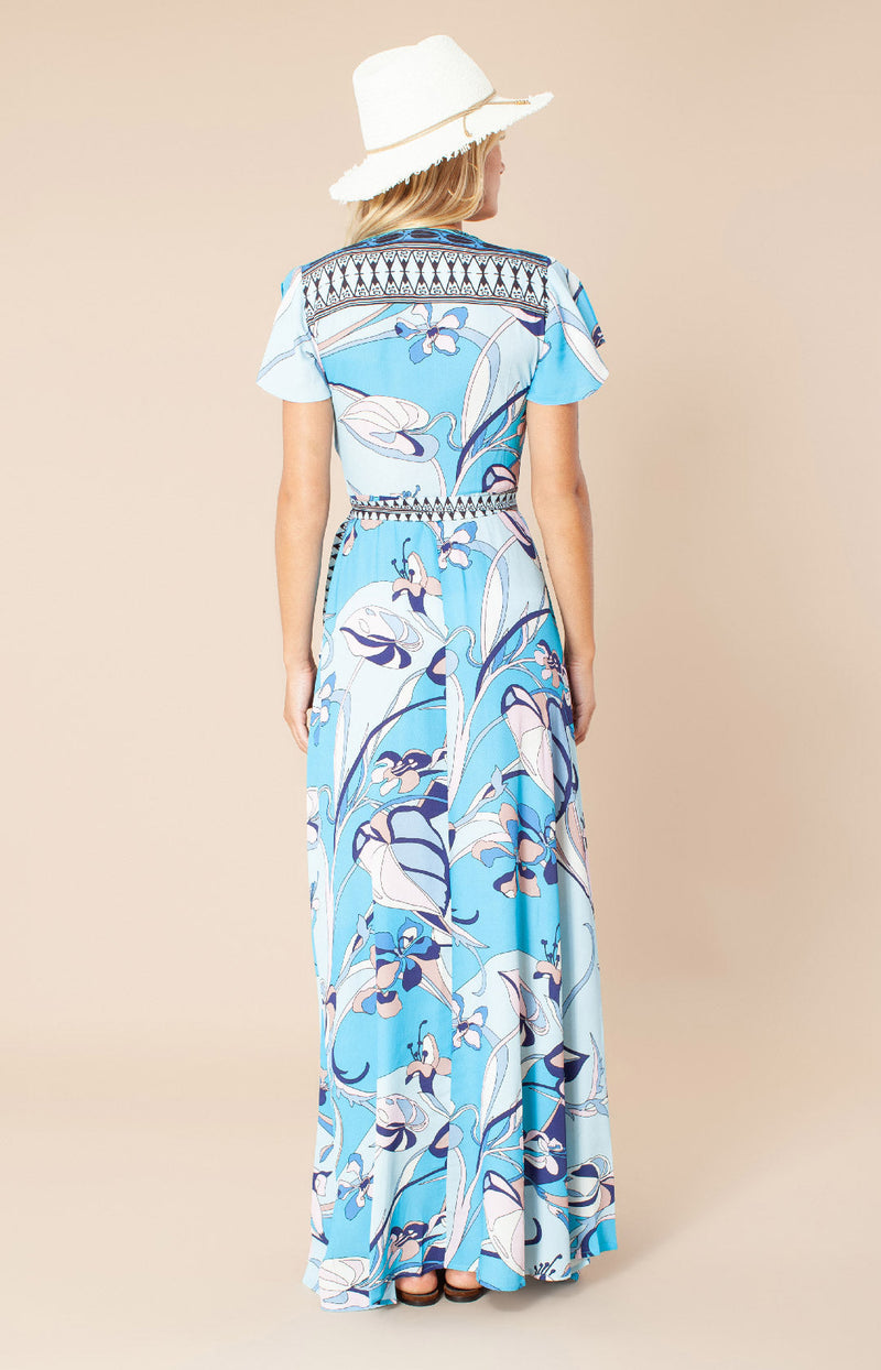 Olivia Wrap Maxi Dress