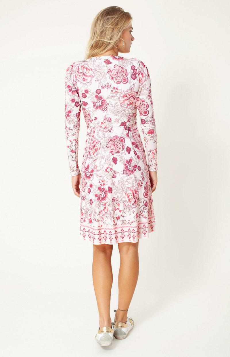 Whitney Jersey Dress,color_blush