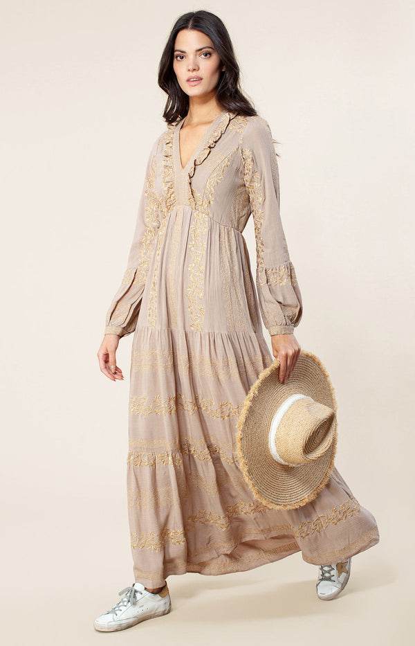Leighton Dress,color_sand
