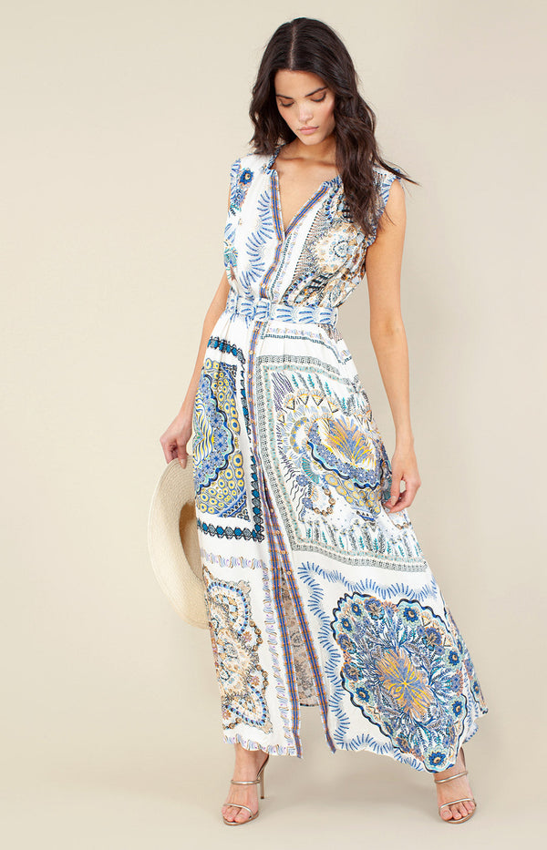 Asha Maxi Dress,color_ivory