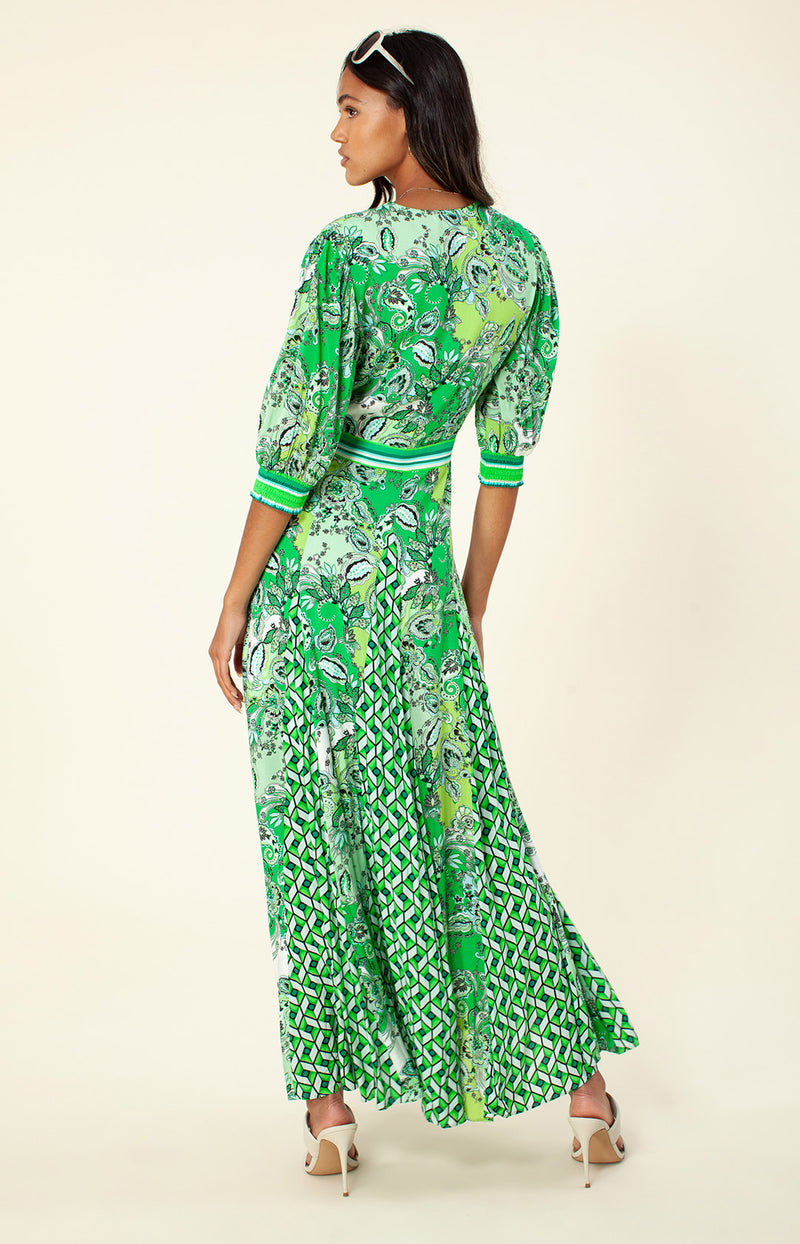 Fiona Maxi Dress, color_green