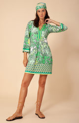 Rosamund Jersey Dress, color_green
