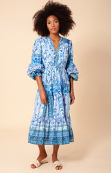 Danae Midi Dress, color_blue