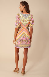 Maja Jersey Dress *Beaded*, color_peach