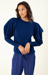 Dylan Solid Top, color_navy