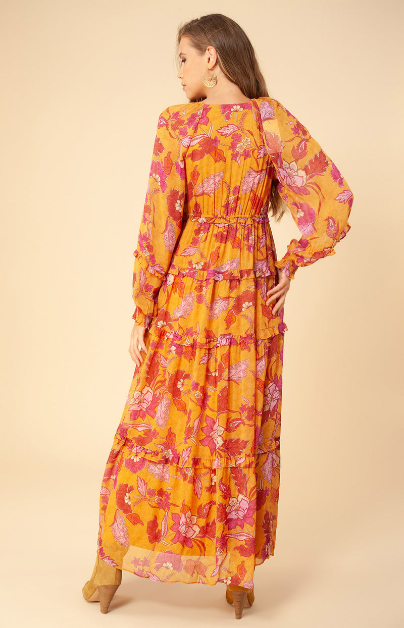 Ember Maxi Dress, color_gold