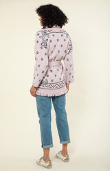 Jacqueline Jacquard Wrap Sweater, color_pink