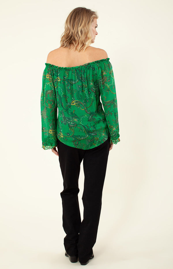 Candice Top, color_green