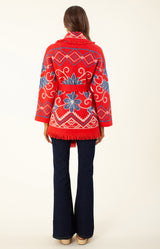 Romina Jacquard Sweater, color_red
