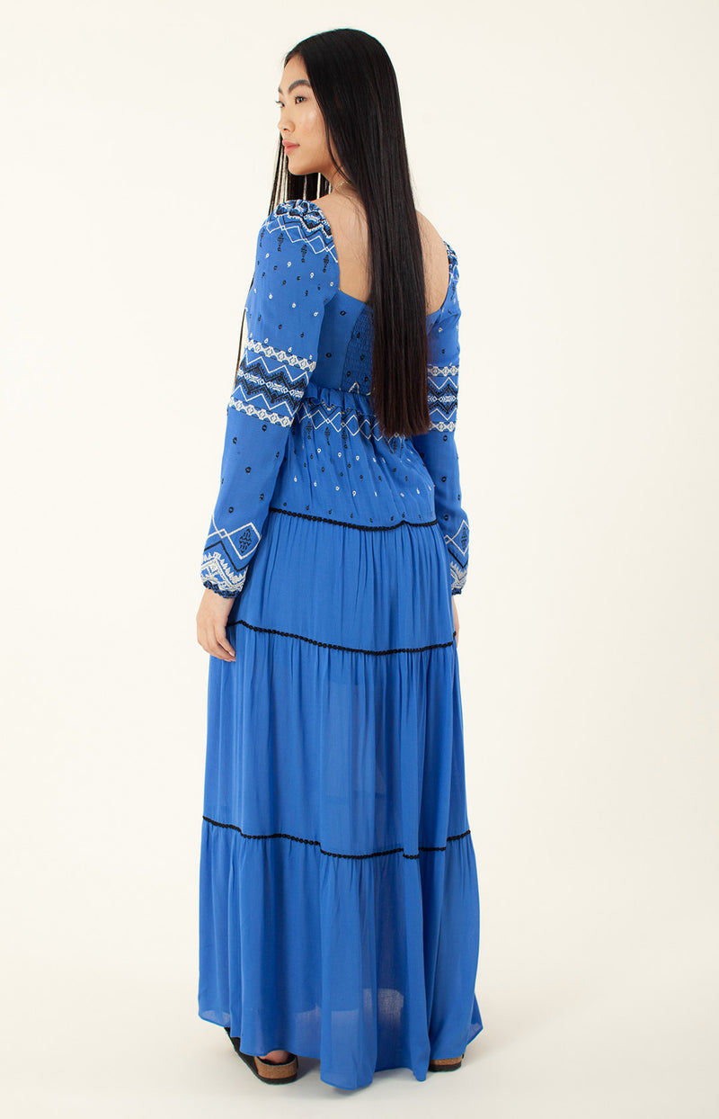 Natalie Maxi Dress, color_blue