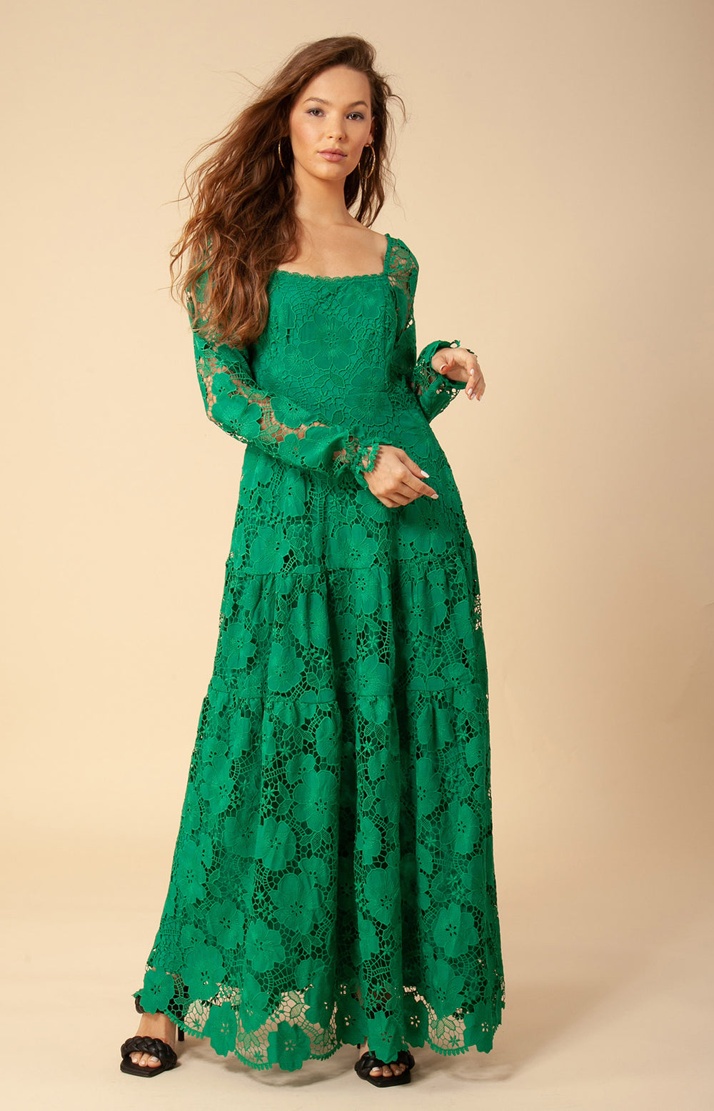 Saige Lace Maxi Dress