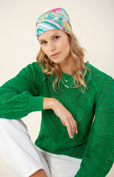 Jovita Pointelle Sweater, color_emerald