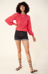 Jovita Pointelle Sweater, color_pink