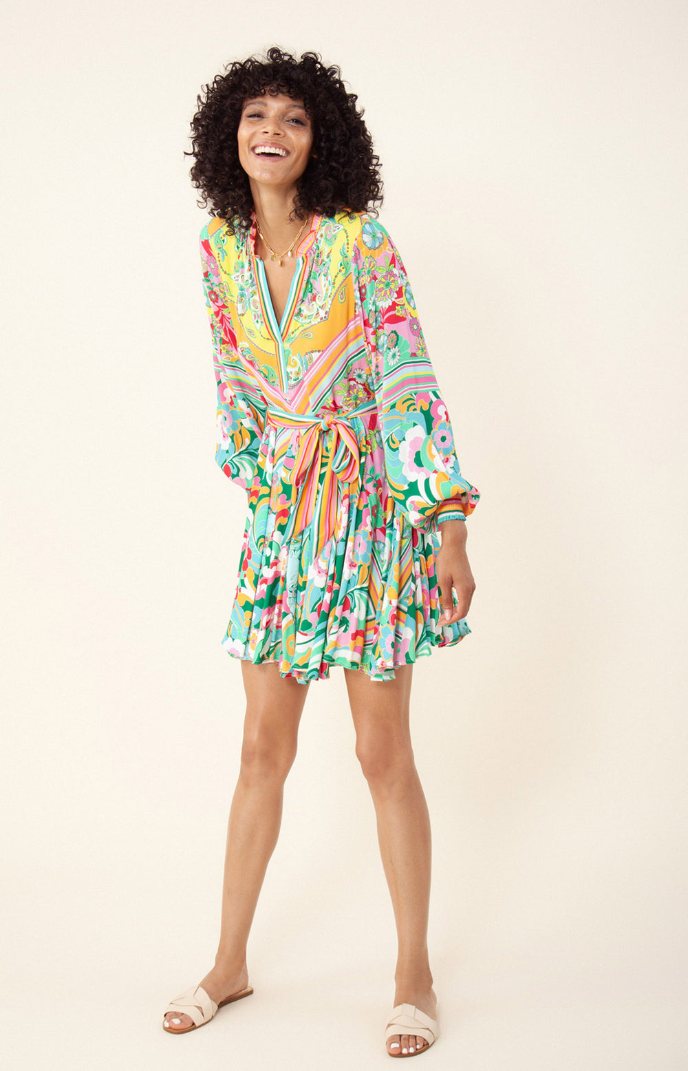 ワンピース YAN 13 for women WRAP BALLOON OPS_IVORY Buy Locita Wrap One Piece | Johnny Was