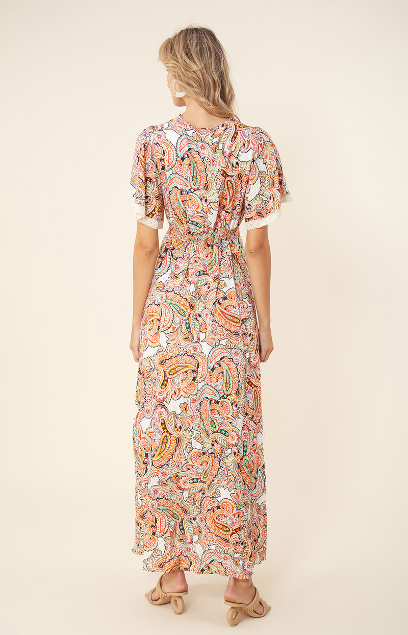 Rhona Linen Maxi Dress, color_ivory