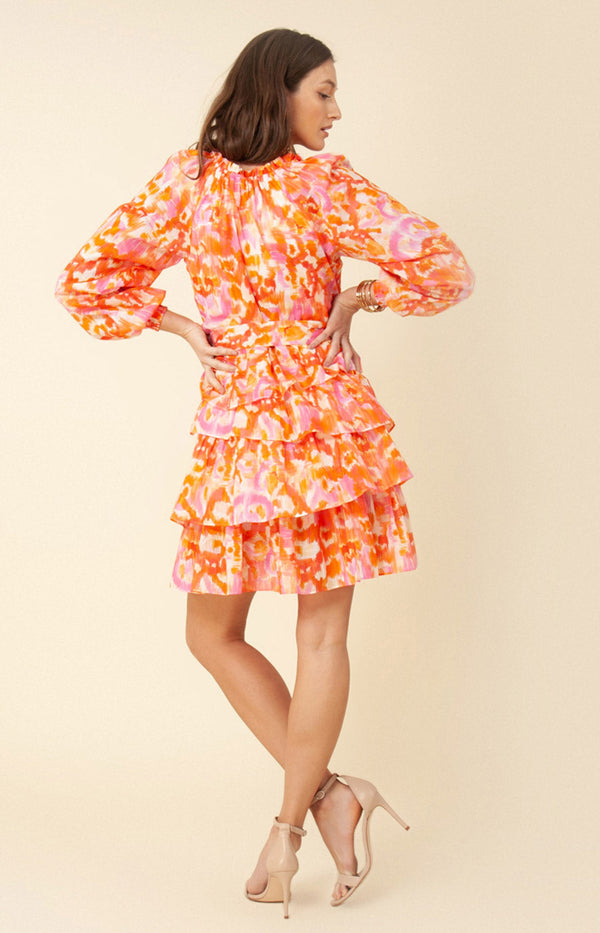 Jaylin Voile Dress, color_pink