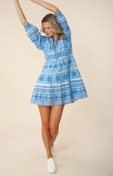 Elspeth Voile Dress, color_blue