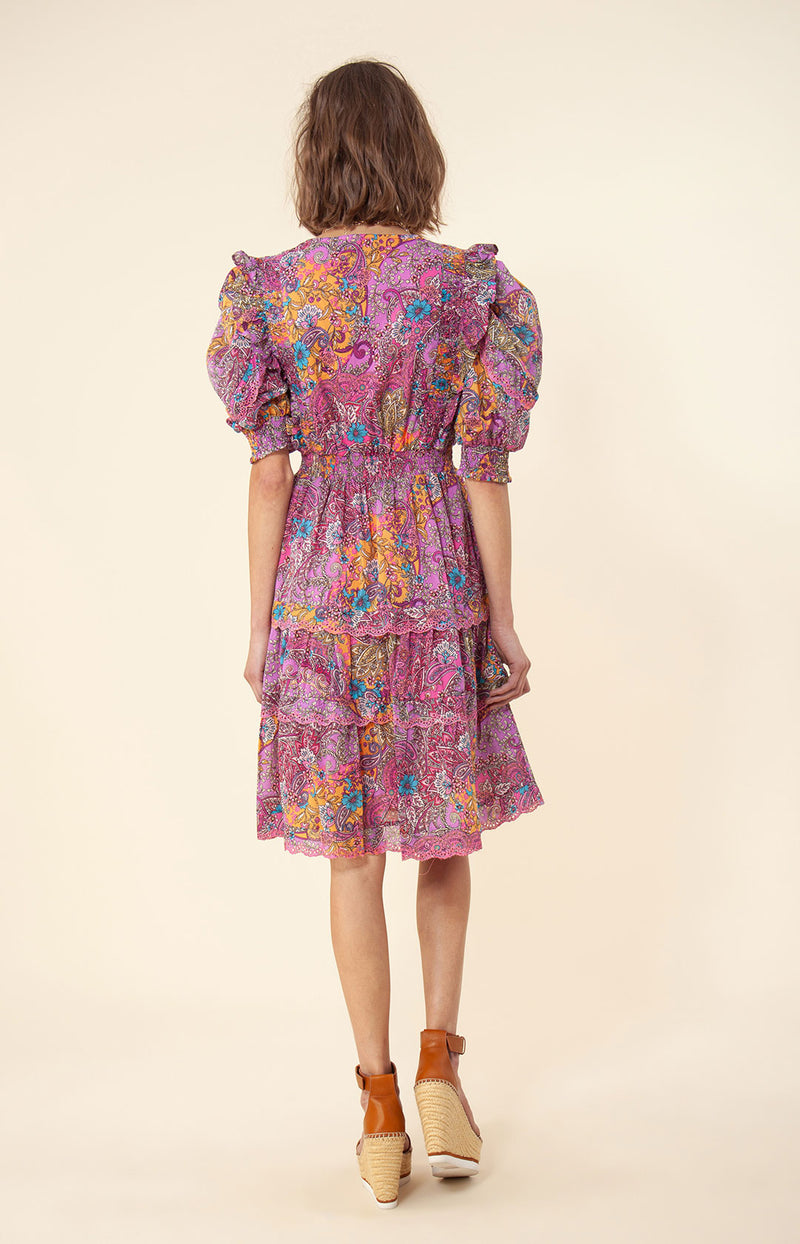 Eola Poplin Dress, color_pink