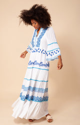 Taliah Embroidered Crinkle Gauze Maxi Dress, color_blue