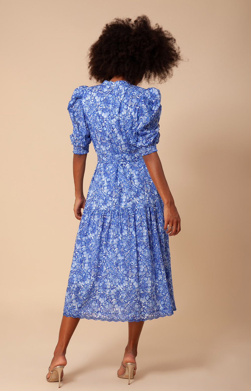 hale bob blue dress Hale Bob Belize Belted Dress Navy main image 0