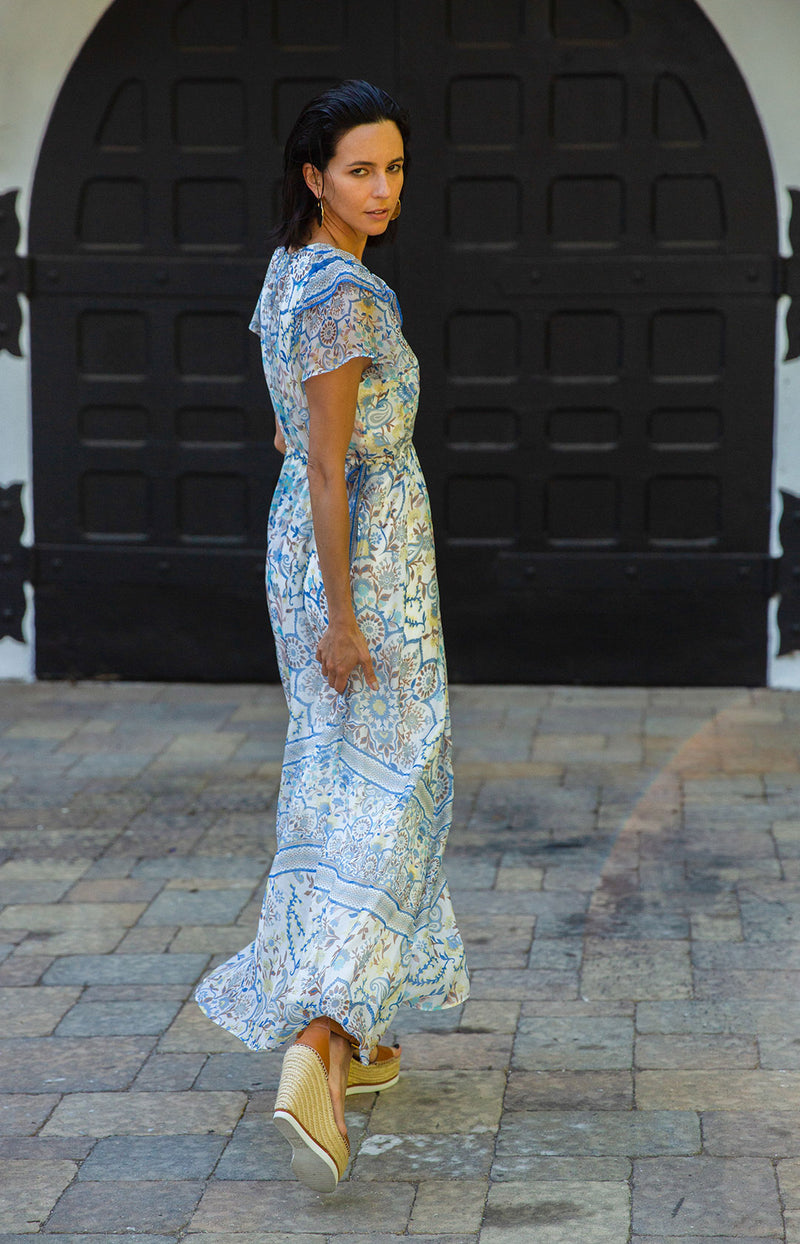Marlee Chiffon Maxi Dress, color_blue